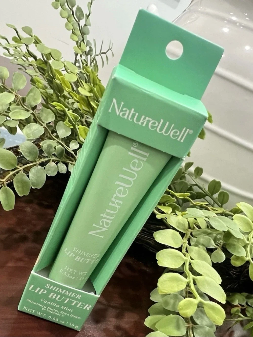 Shimmer Lip Butter - Mint Green